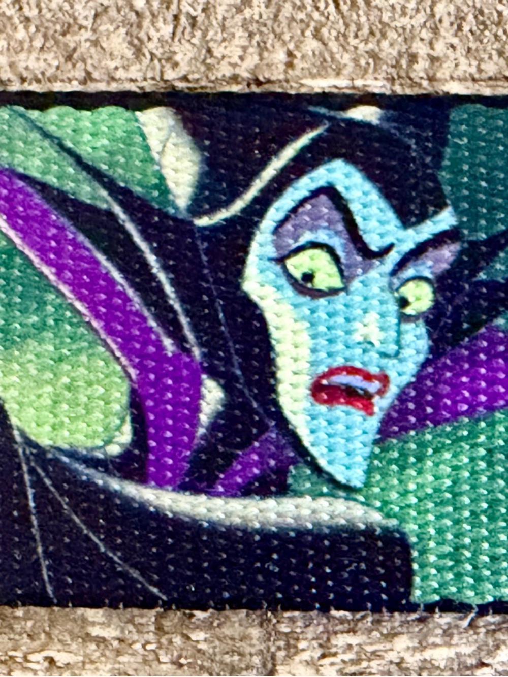 Buckle-Down Disney Villains Dog Collar (Maleficent/Sleeping Beauty) Size: LARGE